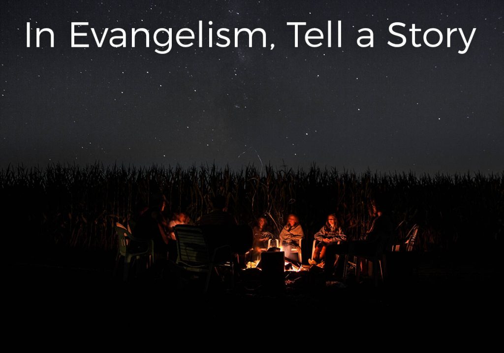 in-evangelism-tell-a-story-campfire