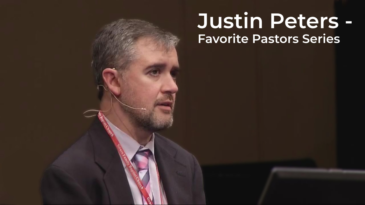 Justin Peters - Favorite Pastors Series - The Official Scott Roberts ...