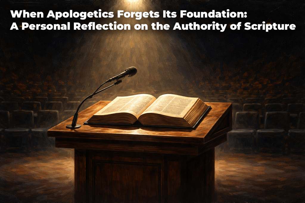 when-apologetics-forgets-its-foundation-a-personal-reflection-on-the-authority-of-scripture